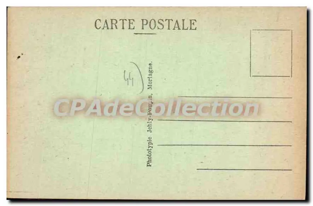 Saint-Brévin-les-Pins — La Plage — Phototype Jehly-Poupin, Mortagne - Achterkant