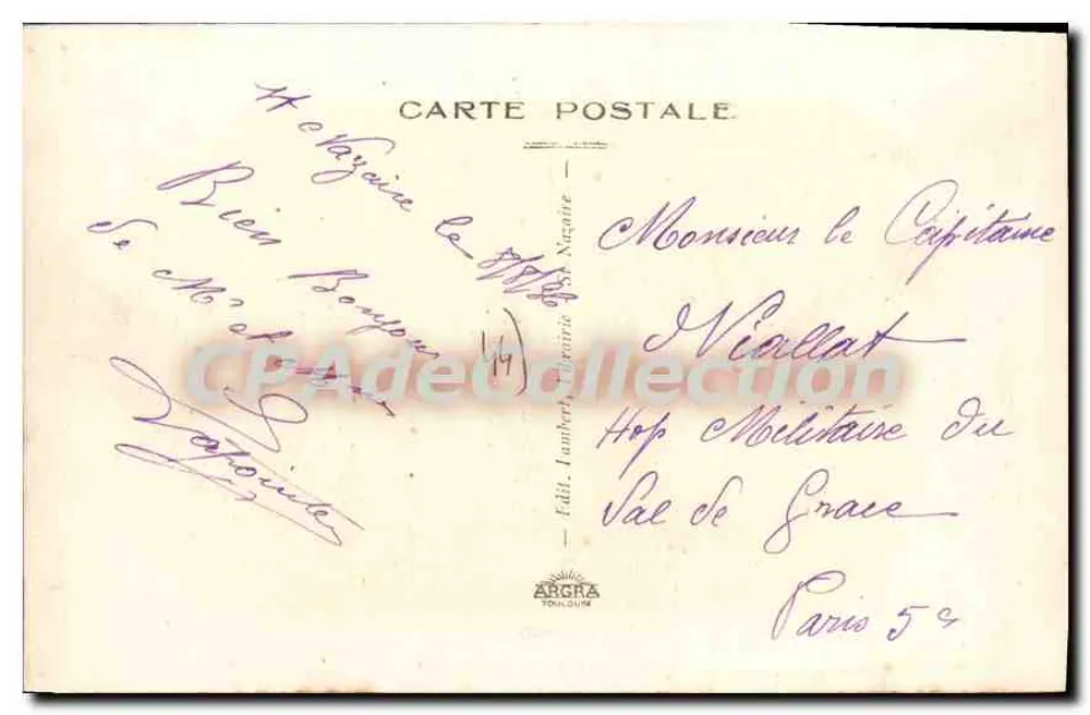 St-Nazaire — O Dolmen - Verso