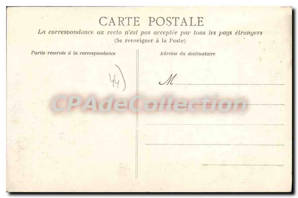 Nantes - O Bairro Lamoricière — editor Artaud-Nozais, n°118 - Verso