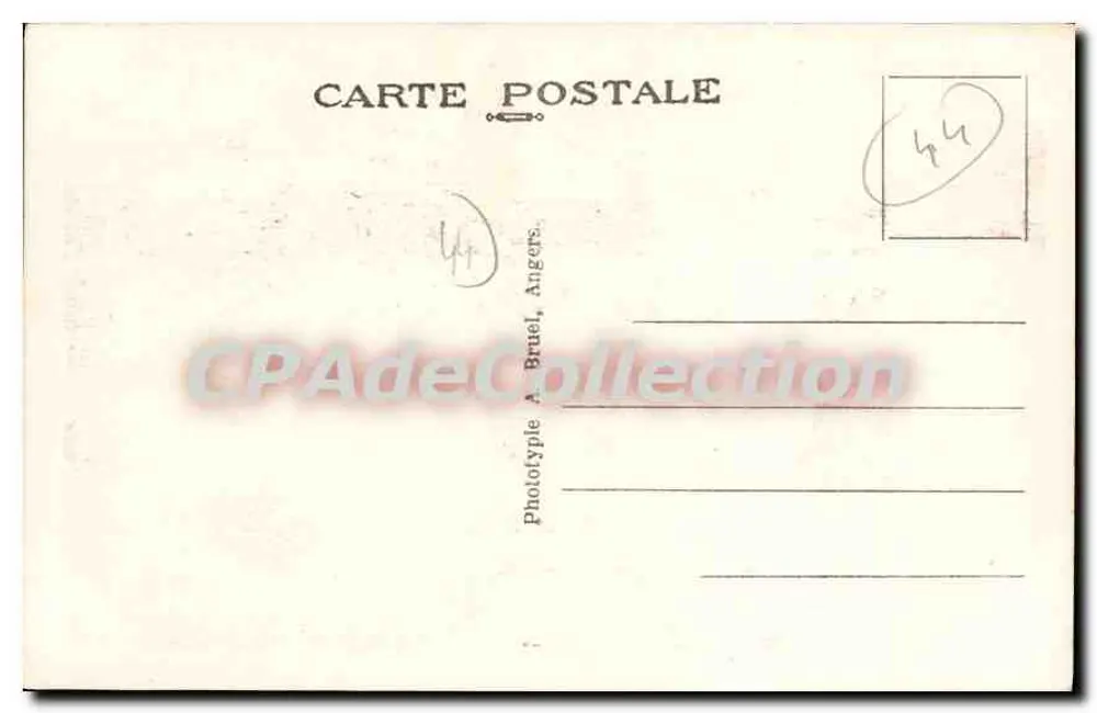 La Baule-sur-Mer — Das Sonnenbaden vor dem Casino — A. B. - Rückseite