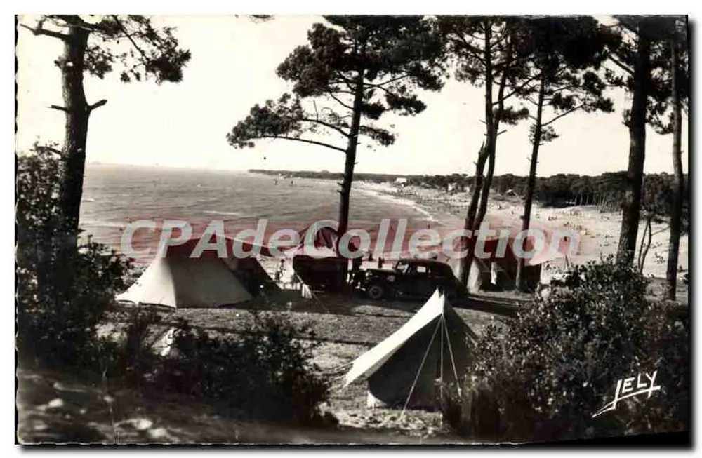 Küstenlagerplatz — Strand und Kiefern — JELY, n°1018 - Vorderseite
