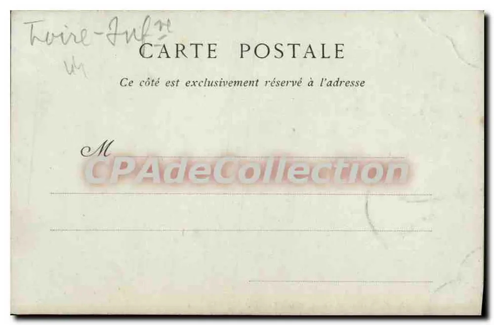 NANTES — Das Schloss, Ansicht vom Bahnhof — Collections ND. Phot. n°25 - Rückseite