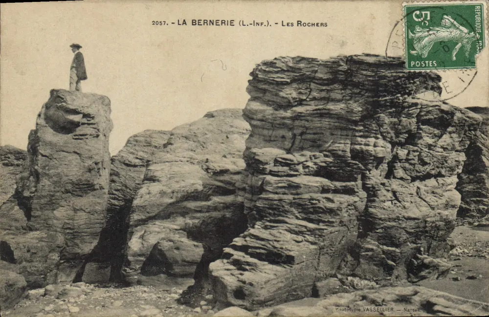 La Bernerie (L.-Inf.) - De Roche — Fototypie Vasseillier, Nantes - Voorkant