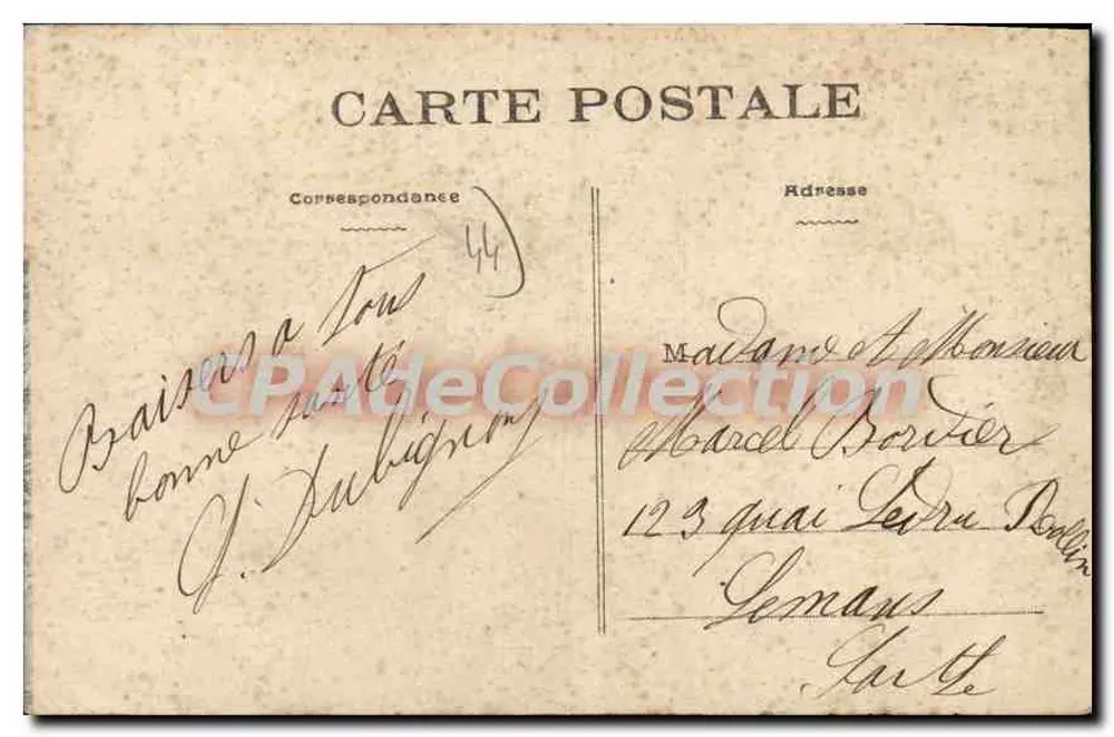 La Bernerie (L.-Inf.) - De Roche — Fototypie Vasseillier, Nantes - Achterkant