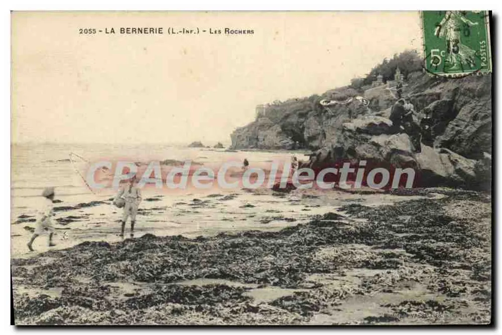 La Bernerie (L.-Inf.) - Les Rochers — editor anônimo, n° 2055 - Frente
