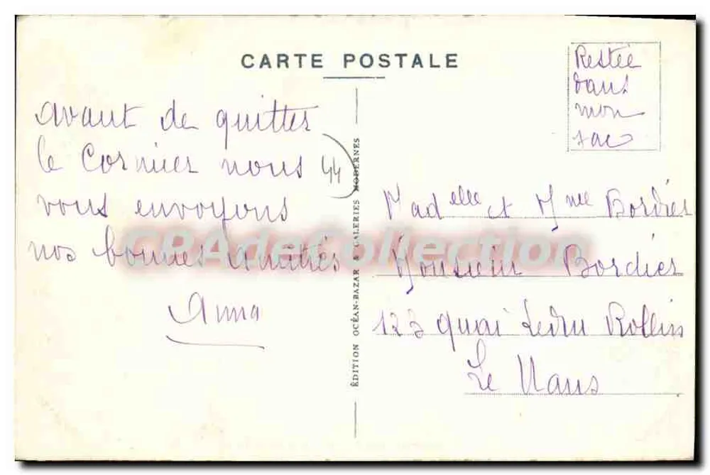 Der Grund der Baiq — Die Jadeküste — LE CORMIER (L.-I.) — n°42 - Rückseite