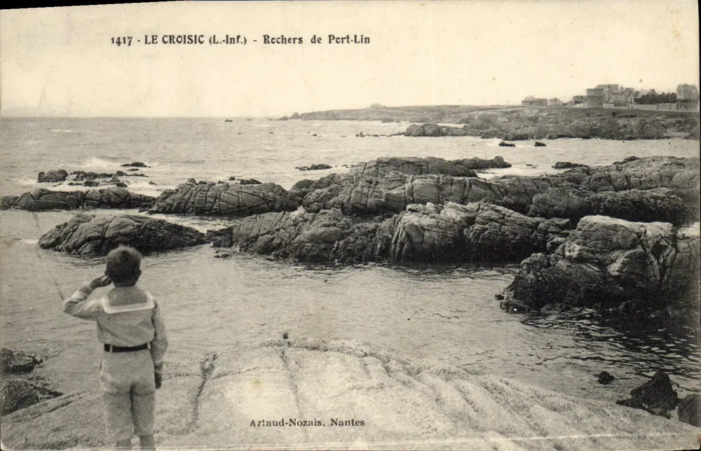 Le Croisic (L.-Inf.) - Rechers de Pert-Lin — Artaud-Nozais, Nantes - Vorderseite