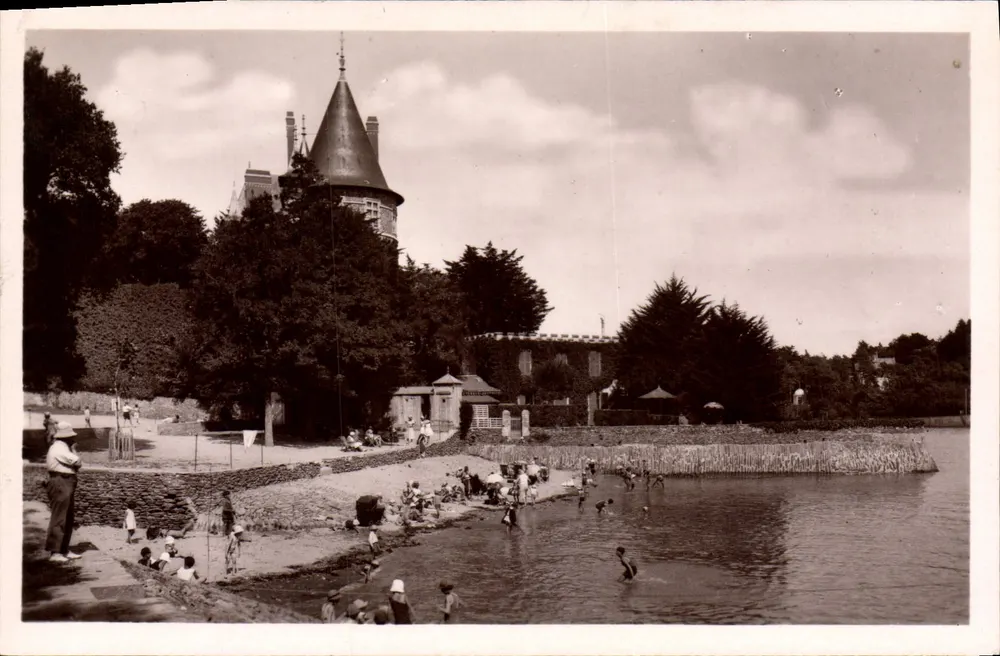 Pornichet - A Praia do Castelo — editor Neudien Beaulieu, n° 118 - Frente