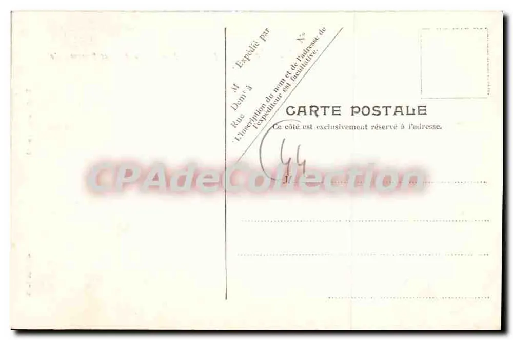 Guérande — Place du Marché au Bois und Promenade — V.P. Paris Nr. 12 - Rückseite