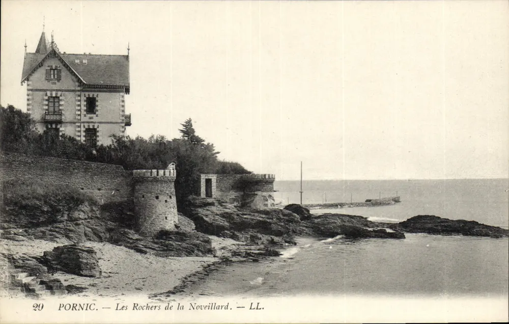Pornic — Die Felsen von La Noveillard — LL. — n°20 - Vorderseite