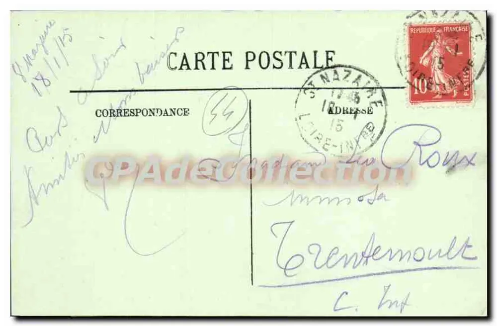 Saint-Nazaire — Boulevard de l'Océan — LL - Verso
