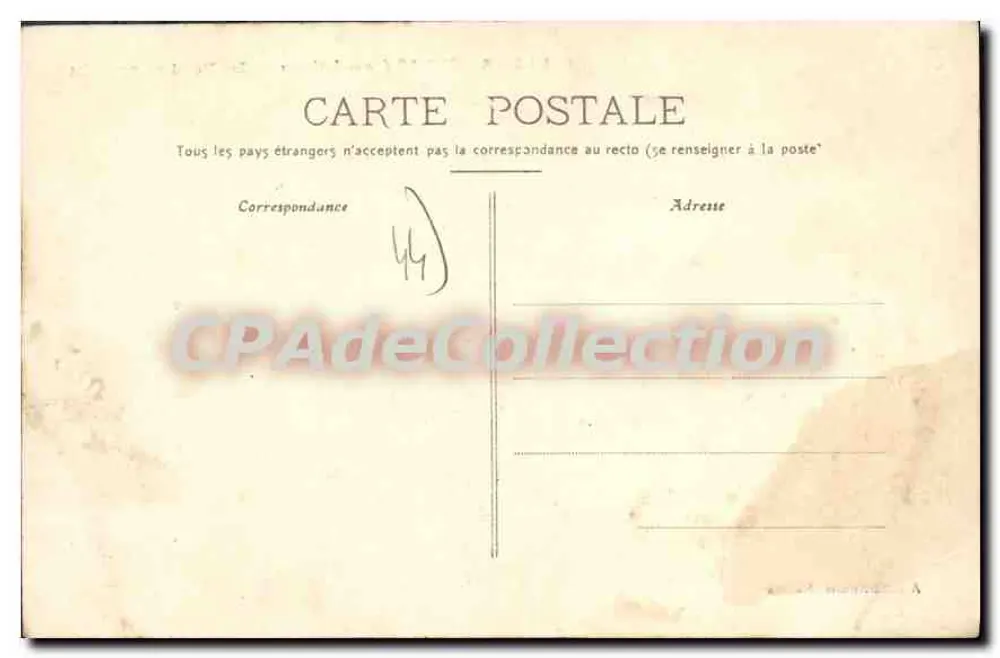 Ancenis (Loire-Inférieure) - Le Pont suspendu — Artaud-Nozais, Nantes, n°555 - Rückseite