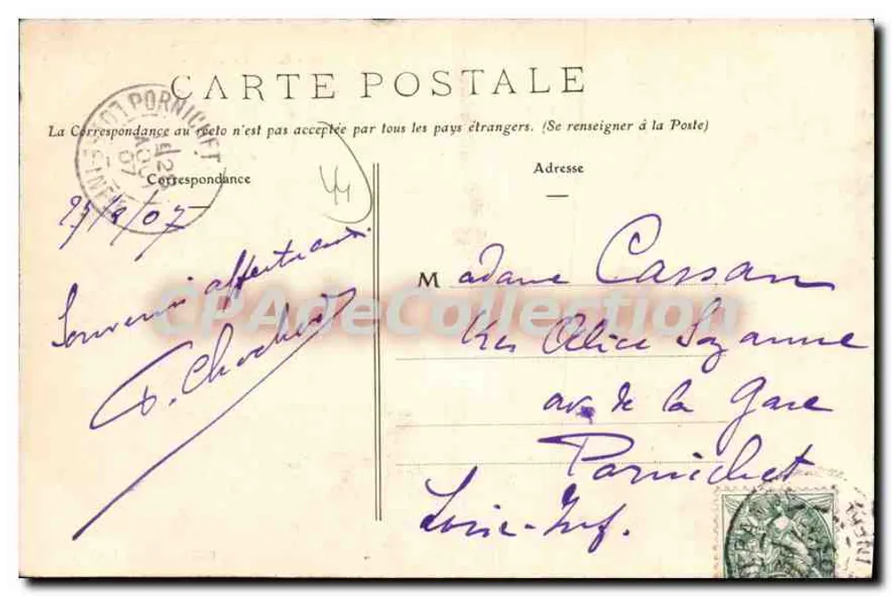 Guérande - A Porta Saillée — Coleção Morel, St-Nazaire - Verso