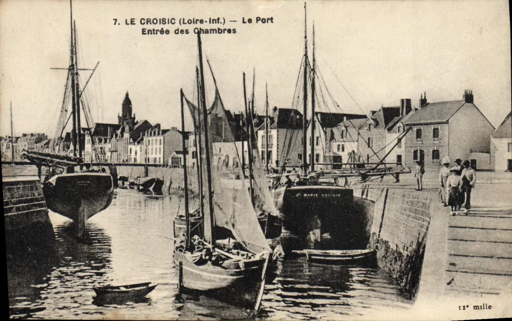 Le Croisic (Loire-Inf.) — Der Hafen — Zugang zu den Räumen — 11. Tausend - Vorderseite