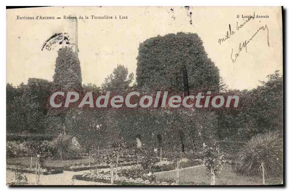 Ruinen der Turmolière in Libé — Umgebung von Ancenis — D. Longeau Ancenis - Vorderseite
