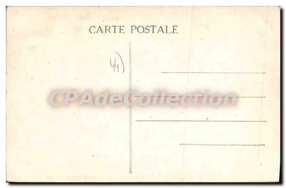 Nantes - Kathedrale - Unter den Orgeln — Vieux-Nantes, n°43 - Rückseite