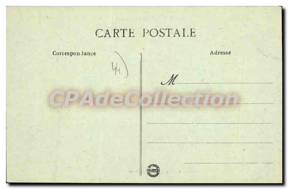 Saint-Nazaire - O Boulevard de l'Océan — Edição J.-B. Joubtier, St Nazaire - Verso