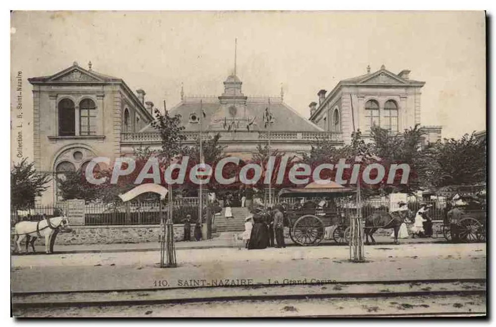 Saint-Nazaire — Das Grand Casino — Sammlung L. R. Saint-Nazaire, n° 410 - Vorderseite
