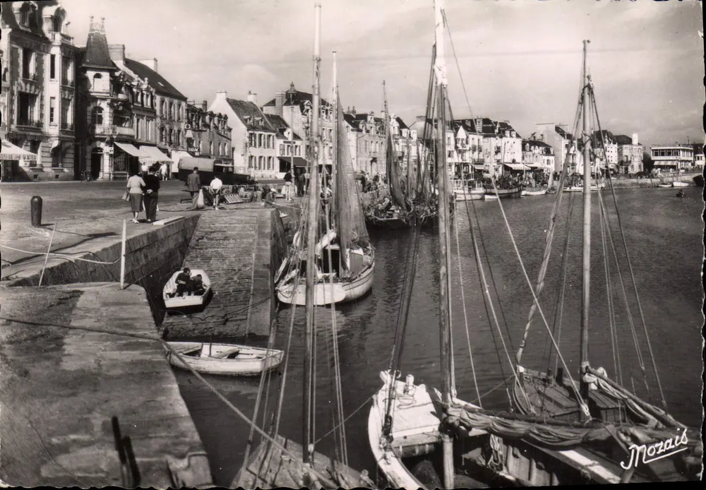 Le Pouliguen — Ein schöner Teil des Hafens — Éditions Nozaïs, Nantes - Vorderseite