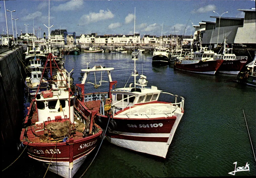 Der Fischereihafen von La Turballe — Éditions d'Art Laouanne — n°44 - Vorderseite