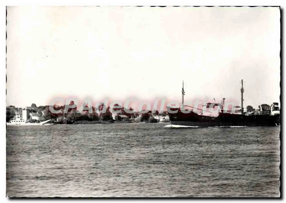 Couverton (Loire-Atlantique) — Das Frachtschiff und der Fähren des Pellerin — Verleger Pierre Artaud & Cie, Nantes - Vorderseite
