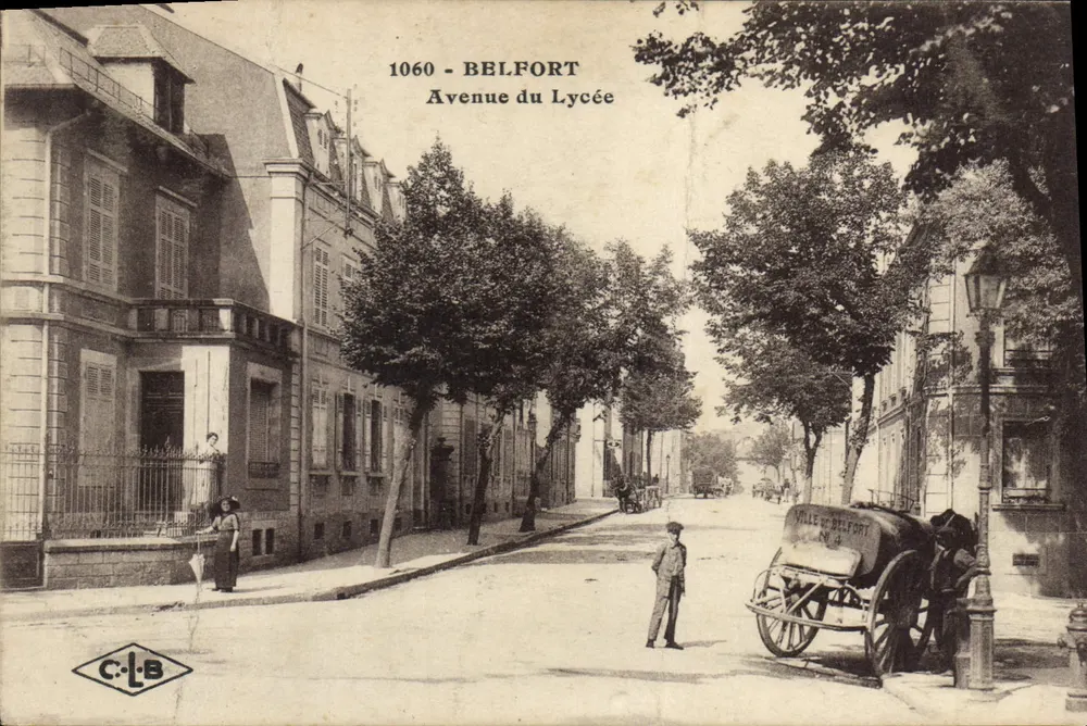 Belfort — Avenida do Liceu — C.L.B. n°1060 - Frente