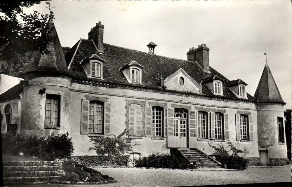 O Castelo de Lescherolles — S.-et-M. — Editor: Les Arts Photographiques, Paris - Frente