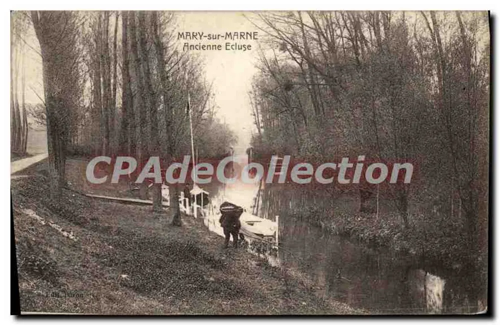 MARY-sur-MARNE — Antiga Escada de Água — Editor Léon Duron - Frente