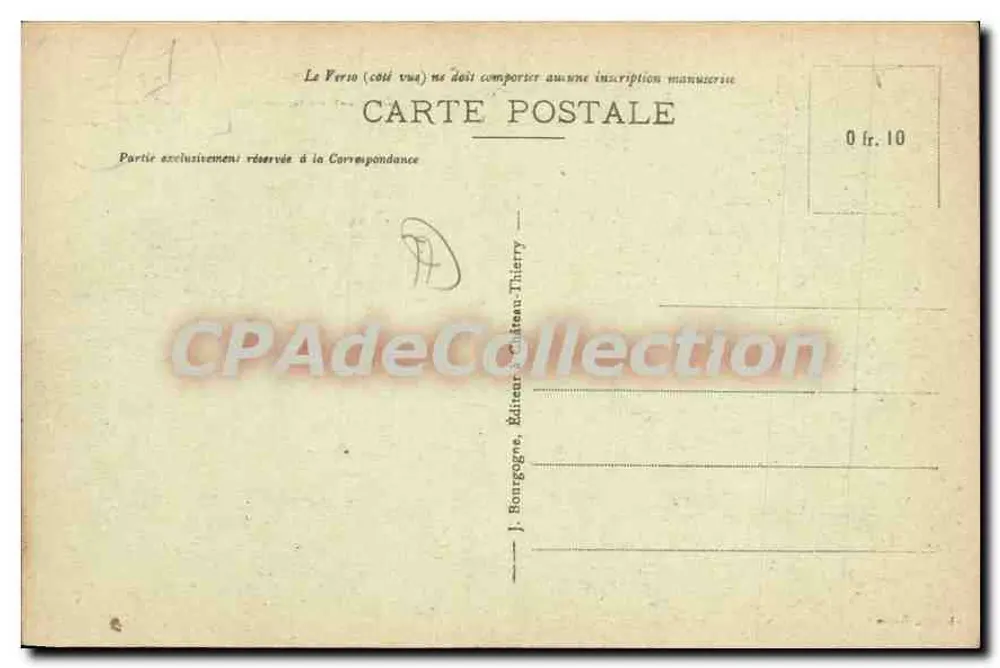 MARY-sur-MARNE — Innenraum der Sanatoriums — Édition Baron - Rückseite