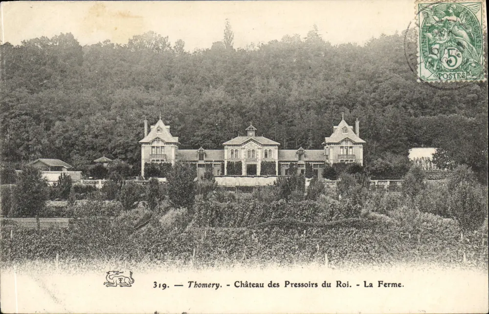 Thomery — Schloss der Königlichen Presse — Die Farm — Verlag Thomery, Nr. 319 - Vorderseite