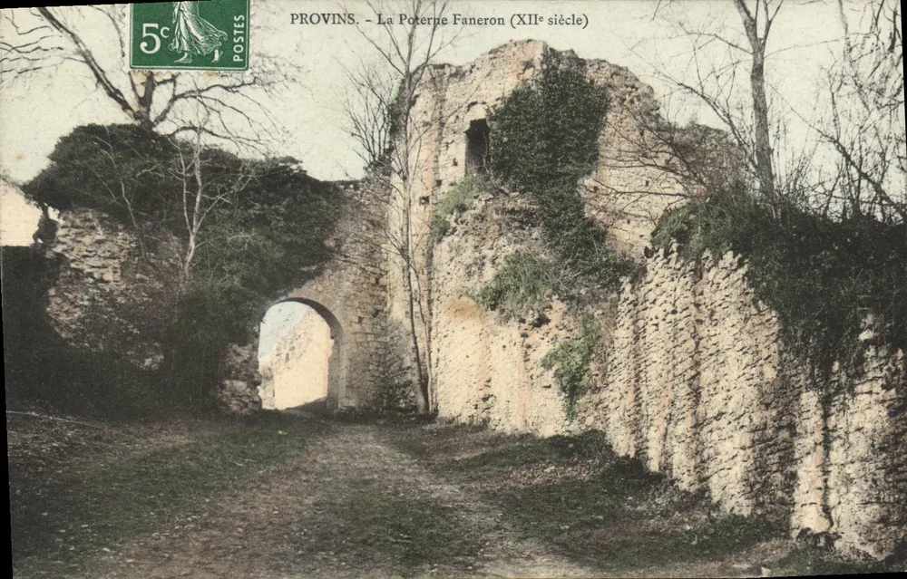 Provins - Die Faneron-Tür (12. Jahrhundert) - Vorderseite