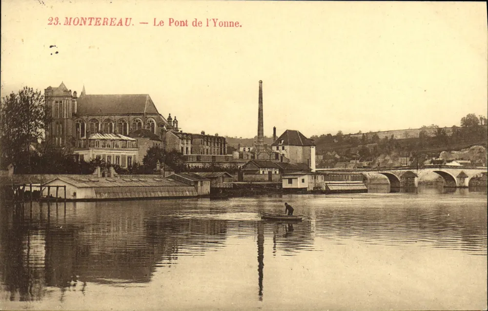 Montreuil — O Ponte da Yonne — Editor Desconhecido, n°23 - Frente