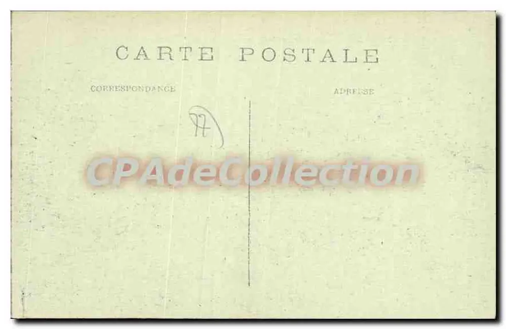 Fontainebleau — École d'application — Les Héronnières - Verso