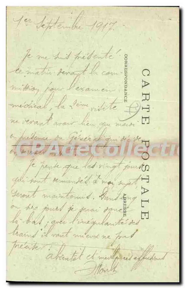 Fontainebleau — La Place Carnot — Verlag CPAdeCollection, Nr. 64 - Rückseite