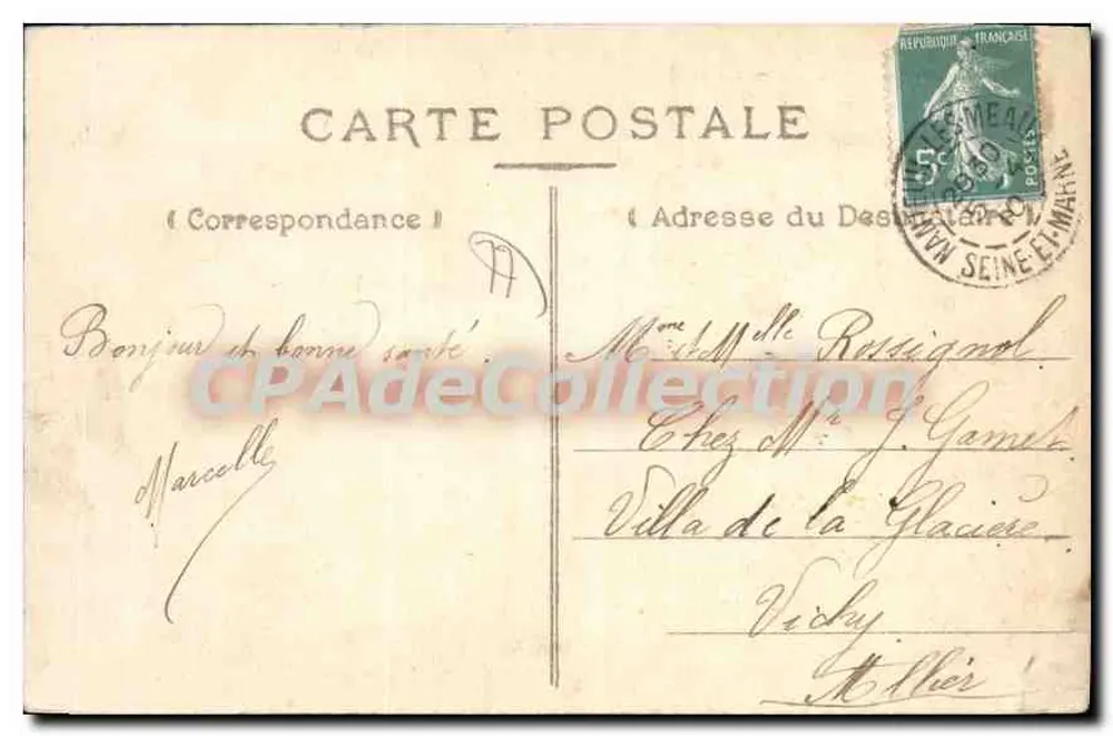 Nanteuil-les-Meaux — Die Stadtverwaltung — Edit Piette - Rückseite