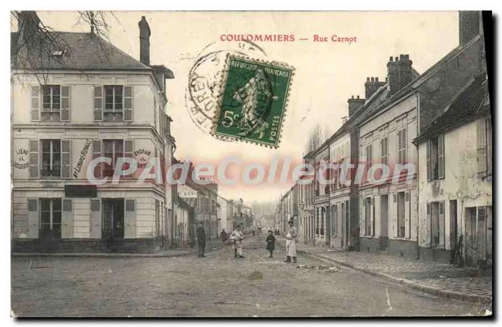 Coulommiers — Rue Carnot — editor desconhecido, número de série não visível - Frente