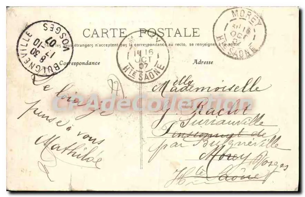 Coulommiers — Rue Carnot — editor desconhecido, número de série não visível - Verso