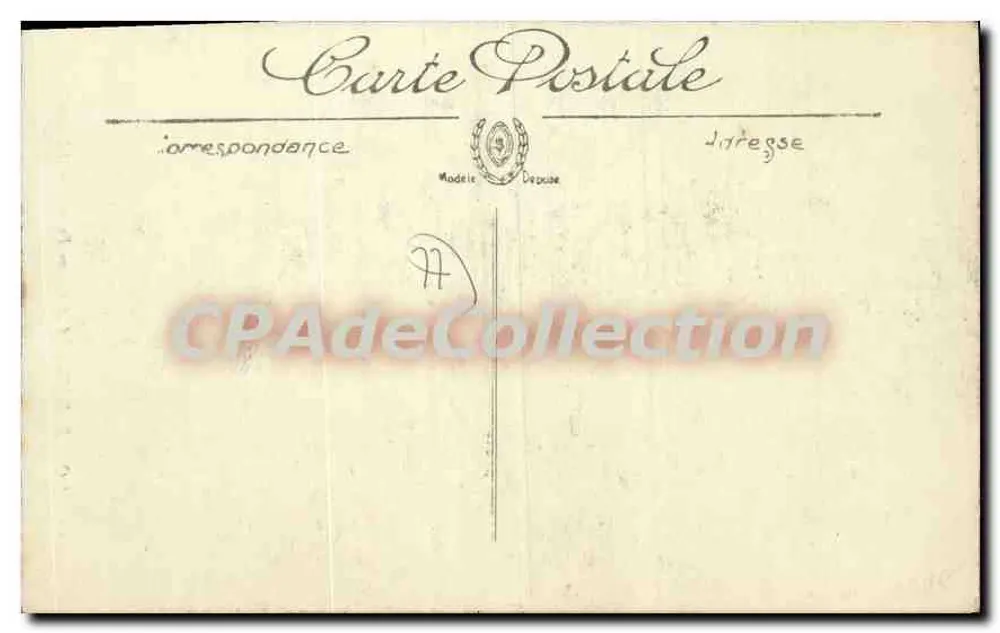 Montereau — A Antiga Prisão — LL. — n°45 - Verso