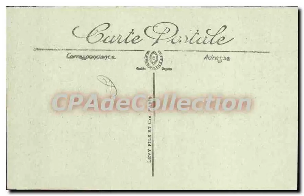 Montereau — A Rue de Paris — LL. — N°18 - Verso