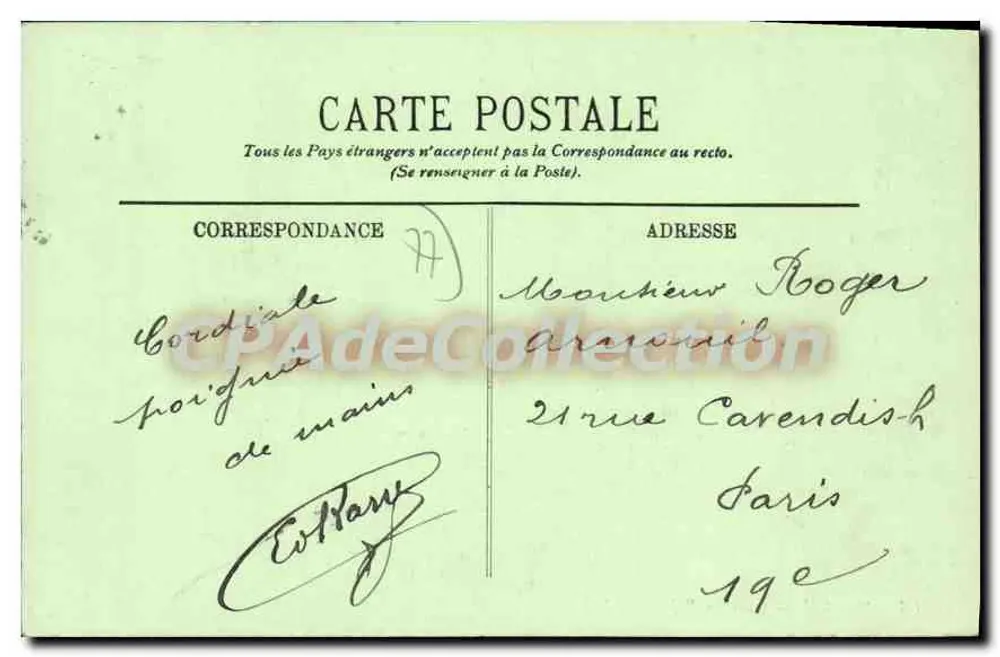 MELUN — Bairro Pajol — LL. — CPAdeCollection - Verso