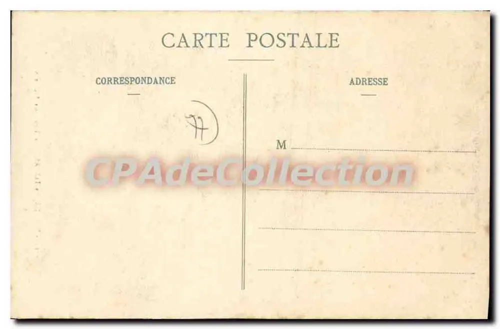 Blandy-les-Tours — Die Archivturme — Thibault, Verlag, Melun, Nr. 668 - Rückseite