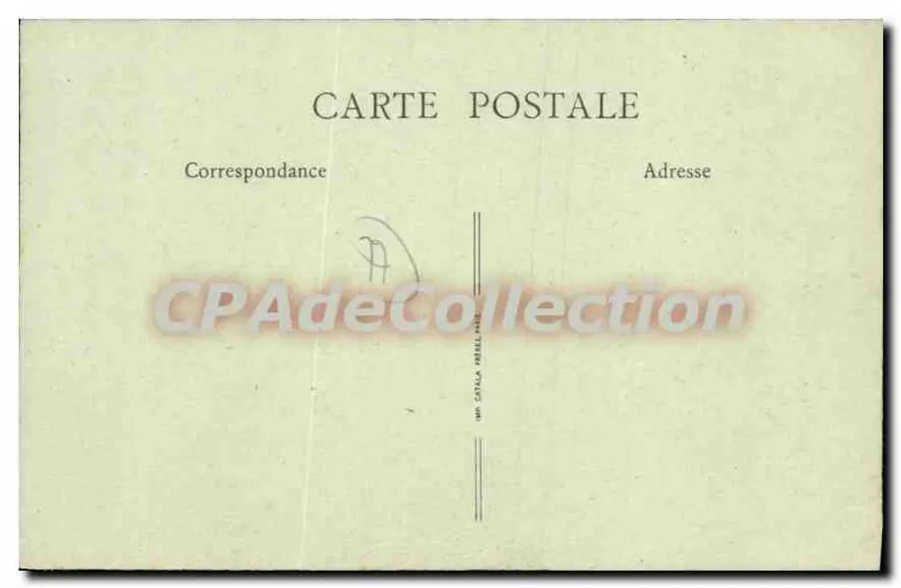 Provins — Os restos do Pináculo (século XII), antigo palácio dos Mestres de Provins onde Guilherme Pentecoste foi massacrado em uma revolta popular em 1820 — Coleção Firmin Louis, Provins - Verso