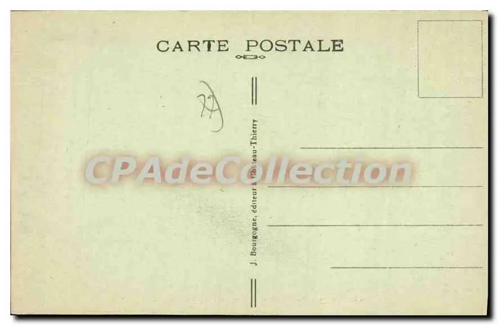 St-Ouen-sur-Morin (S.-et-M.) — La Fontaine Becquet — Edit. J. B. - Rückseite