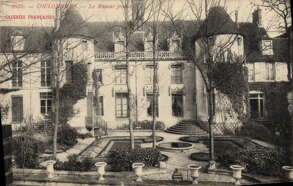 Coulommiers — Das Schloss Jéodat — Galeries Françaises, n°2635 - Vorderseite