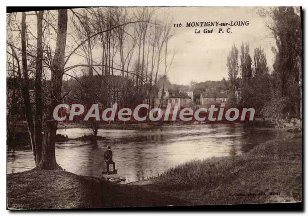 Montigny-sur-Loing — Le Gué — P. C. n°116 - Frente
