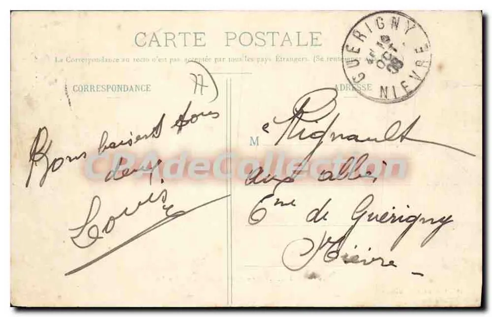 Melun - Turm und Quai de la Reine Blanche — Thibault, Verlag, Melun - Rückseite