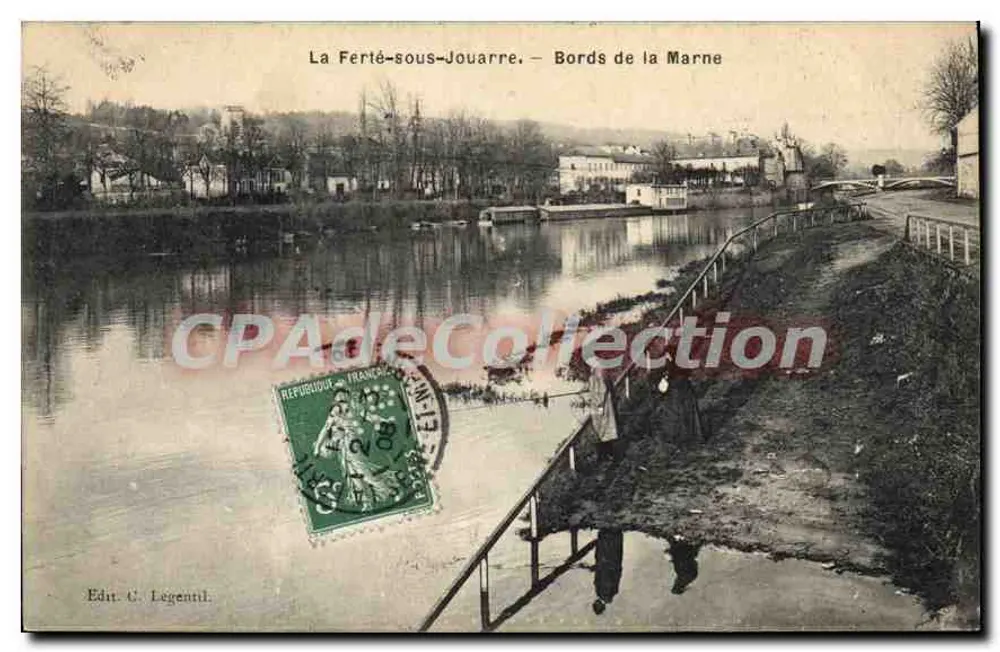 La Ferté-sous-Jouarre — Bords de la Marne — Edit. C. Légentil - Anverso