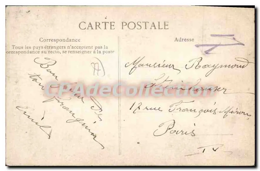 Melun — O Teatro — Siroën, n°828 - Verso