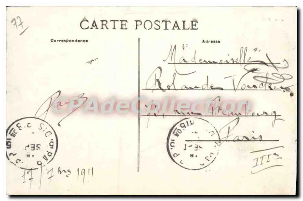 Coulommiers — Vista panorâmica — Edit. J. B. n°21 - Verso