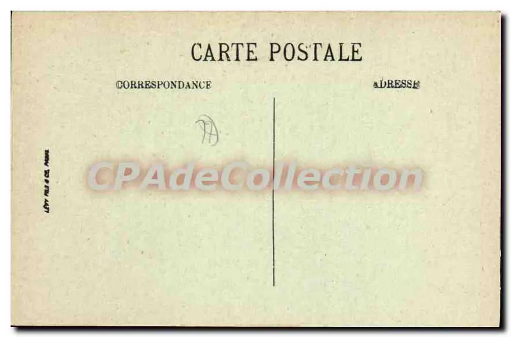 Forêt de Fontainebleau — Le Puit des Ermite de Franchard — N. G. - Rückseite